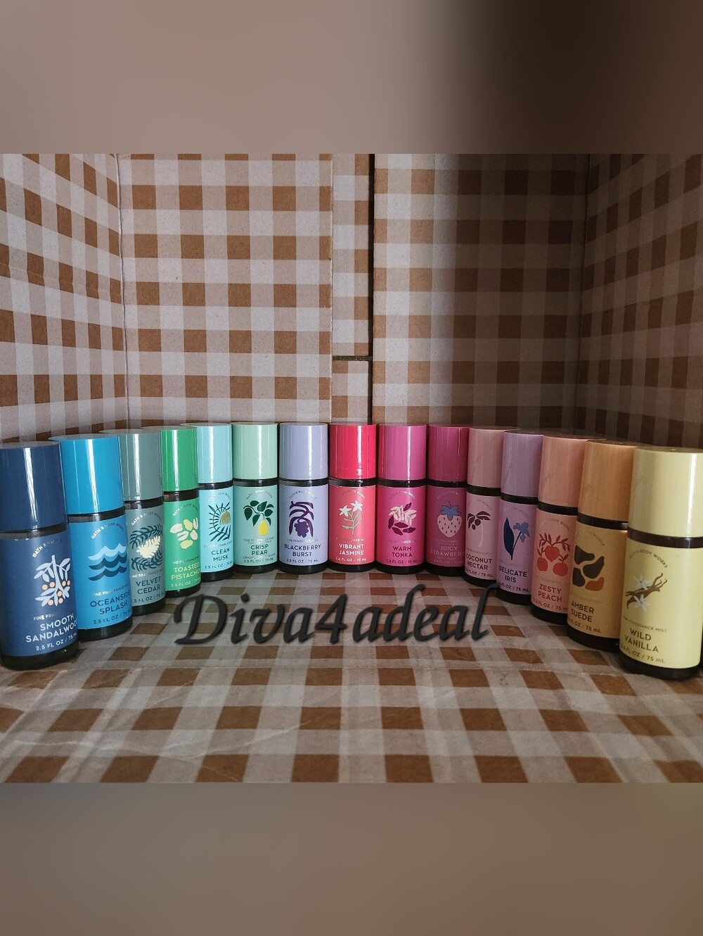 Bath & Body Works SCENT LAB 15PC 2.5 FL OZ Mini/Travel Collection Set Bundle